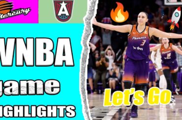 Phoenix Mercury vs Atlanta Dream Highlights (08/23/2024) Women's Basketball | 2024 WNBA