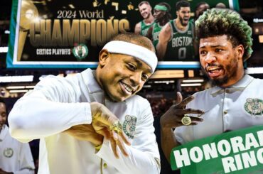 The Boston Celtics Honorary Ring Ceremony