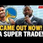 🏀 Antetokounmpo JOINING the Warriors!? LATEST NEWS FROM GOLDEN STATE WARRIORS !