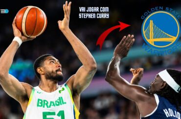 BRUNO CABOCLO NO GOLDEN STATE WARRIORS COM STEPHEN CURRY NA NBA