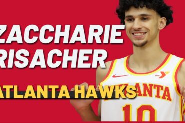 Atlanta Hawks Rookie Zaccharie Risacher, the 2024 NBA Draft's top pick NBA Summer League Highlights