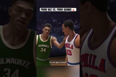 Giannis & Wilt play 1v1 👀