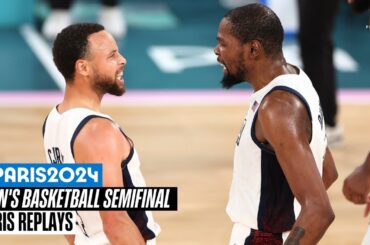 🇺🇸 USA vs. Serbia 🇷🇸 | Men's basketball FULL Semifinal! | Paris Replays