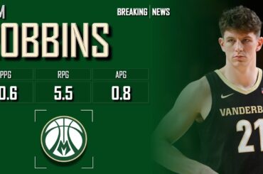 𝐁𝐑𝐄𝐀𝐊𝐈𝐍𝐆 𝐍𝐄𝐖𝐒: Milwaukee Bucks Sign Center Liam Robbins | 2024 NBA Offseason