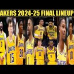 LOS ANGELES LAKERS FINAL ROSTER (NEW)