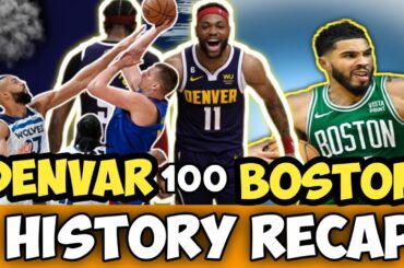 Denvar Nuggets Vs Boston Celtics Match History / partido Denver Nuggets vs Boston Celtics /