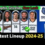 Memphis Grizzlies ROSTER 2024-2025 | Grizzlies Roster 2024 | NBA New UPDATE