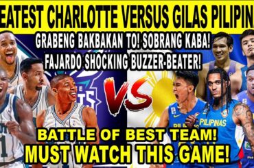 GILAS PILIPINAS vs GREATEST CHARLOTTE HORNETS! Sotto at Fajardo Fantastic Moves! 2k24