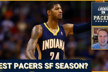 What small forward has the top individual season for the Indiana Pacers? Paul George? Danny Granger?