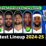 NEW UPDATE DALLAS MAVERICKS ROSTER LINEUP 2024-2025