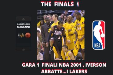 Philadelphia 76ers VS Los Angeles Lakers  2001 NBA Finals Game 1