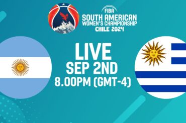 Argentina v Uruguay | Full Basketball Game | FIBA South American Women's Championship 2024