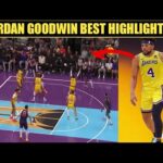 Los Angeles Lakers SIGNED Jordan Goodwin (Highlights)