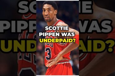 The Truth Behind Scottie Pippen's Pay: Michael Jordan Sets the Record Straight! #shorts