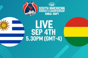 Uruguay v Bolivia | Full Basketball Game | FIBA South American Women's Championship 2024