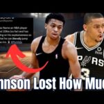 Spurs Keldon Johnson Lost How Much?! 😳