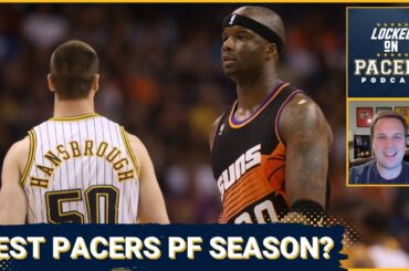 What power forward has the top individual season for the Indiana Pacers? Jermaine O'Neal peak review