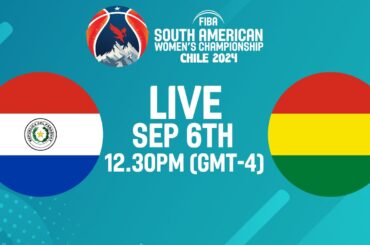 Paraguay v Bolivia | Full Basketball Game | FIBA South American Women's Championship 2024