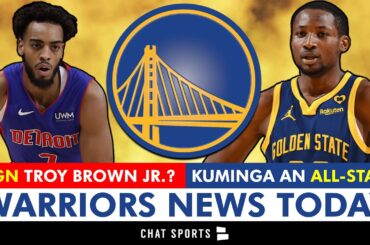 Warriors News Today: SIGN Troy Brown Jr. After Workout? Jonathan Kuminga ALL-STAR Season Coming?