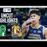 DLSU vs. NU | UNCuT HIGHLIGHTS | UAAP S87 MEN'S BASKETBALL | SEPT. 8, 2024