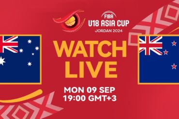 FINAL | Australia v New Zealand | Full Basketball Game | FIBA U18 Asia Cup 2024