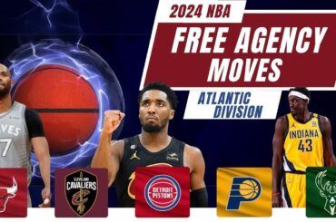 NBA 2024 Offseason Recap: Donovan Mitchell Stays with Cavs, Siakam Re-Signs with Pacers, and More!