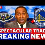 A SPECTACULAR TRADE INVOLVING WARRIORS AND PELICANS! DEAL CLOSED? GOLDEN STATE WARRIORS NEWS