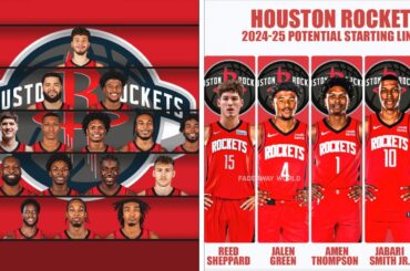 2024-25 Houston Rockets Roster