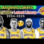 Los Angeles Lakers Final Roster 2024-25