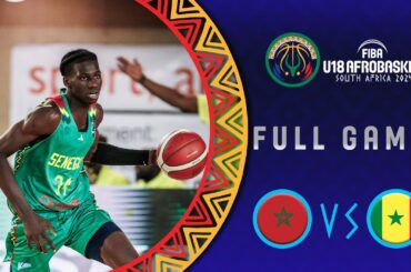 3RD PLACE GAME | Morocco v Senegal | Full Basketball Game | FIBA U18 AfroBasket 2024