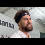 Klay Thompson Interview at Dirk Nowitzki Tennis Classic: Mavs Chemistry & Excitement for Dallas