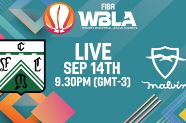 LIVE - Ferro v Malvin | Women's Basketball League Americas 2024