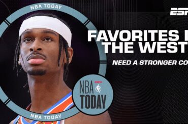 IT’S A GAME OF THRONES! Chiney & RJ aren’t pinning the Thunder to be West favorites 👀 | NBA Today