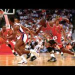 1992 NBA Chicago Bulls at Detroit Pistons, January 19, 1992, Hard-fought Defensive Battle