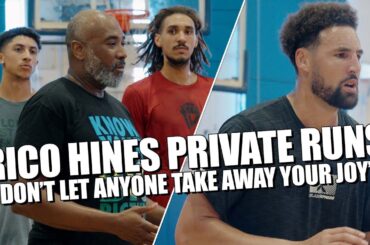 Rico Hines Private Runs featuring Klay Thompson, Kevin Porter Jr., Derrick Jones Jr., & MORE