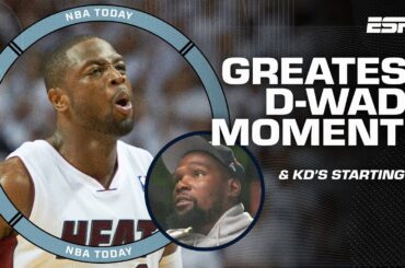 Is D-Wade the GREATEST player to NOT win MVP? + KD's perfect starting 5 | NBA Today