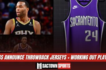 Kings announce throwback Classic Edition jerseys + working out Jae Crowder, Nassir Little, TJ Warren