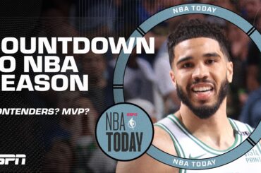 COUNTING DOWN TO NBA SEASON 🏀 Celtics repeat? Legit contenders? MVP favorites?! | NBA Today