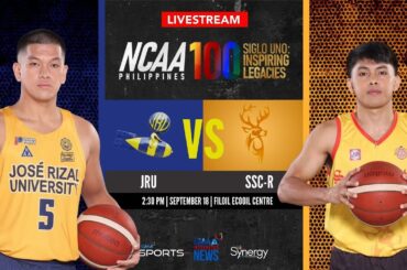 JRU vs SSC-R (Men’s Basketball) | NCAA Season 100