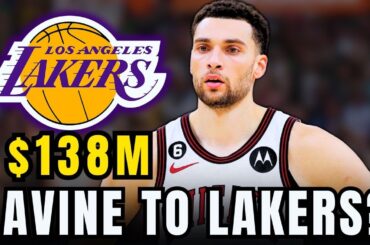 🚨BREAKING: Zach LaVine TO LA Lakers? 🔥 $138M Trade ON THE VERGE of Happening!  LAKERS NEWS !