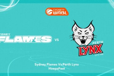 Hoopsfest 2024 WNBL Preseason Tournament: Sydney Flames v Perth Lynx | Full Basketball Game