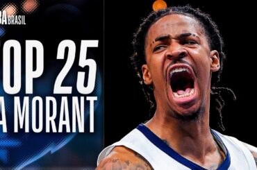 As 25 jogadas mais EXPLOSIVAS de Ja Morant pelo Memphis Grizzlies na NBA!