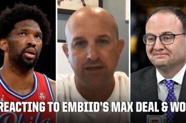 Bobby Marks reacts to Joel Embiid's 76ers max extension + Woj's retirement | NBA on ESPN