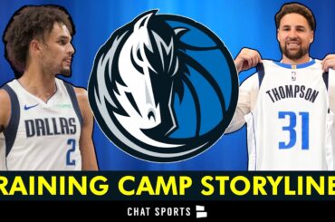 Mavericks Training Camp: Top Storylines To Watch Ft Dereck Lively, Spencer Dinwiddie & Klay Thompson