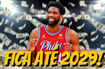 🚨URGENTE🚨 Joel Embiid ASSINA extensão MÁXIMA com o Philadelphia 76ers!