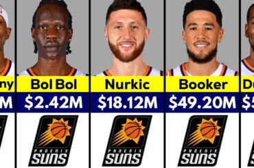 NBA: Phoenix Suns Players Salary 2024/25