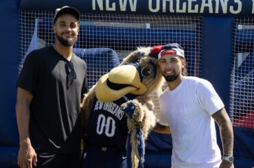 Recap: Jeremiah Robinson-Earl hosts community festival | New Orleans Pelicans