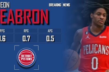 𝐁𝐑𝐄𝐀𝐊𝐈𝐍𝐆 𝐍𝐄𝐖𝐒: Detroit Pistons Sign Dereon Seabron To Exhibit 10 Contract | 2024 NBA Offseason