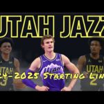 Utah Jazz Possible Starting Lineups 2024-2025, Who will start with Lauri Markkanen?