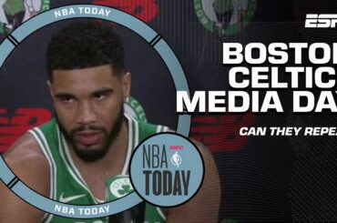 BOSTON CELTICS MEDIA DAY ☘️ This team is WIRED TO WIN! - Zach Lowe | NBA Today